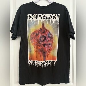 Cerebral Rot Excretion of Mortality Pocket Tee